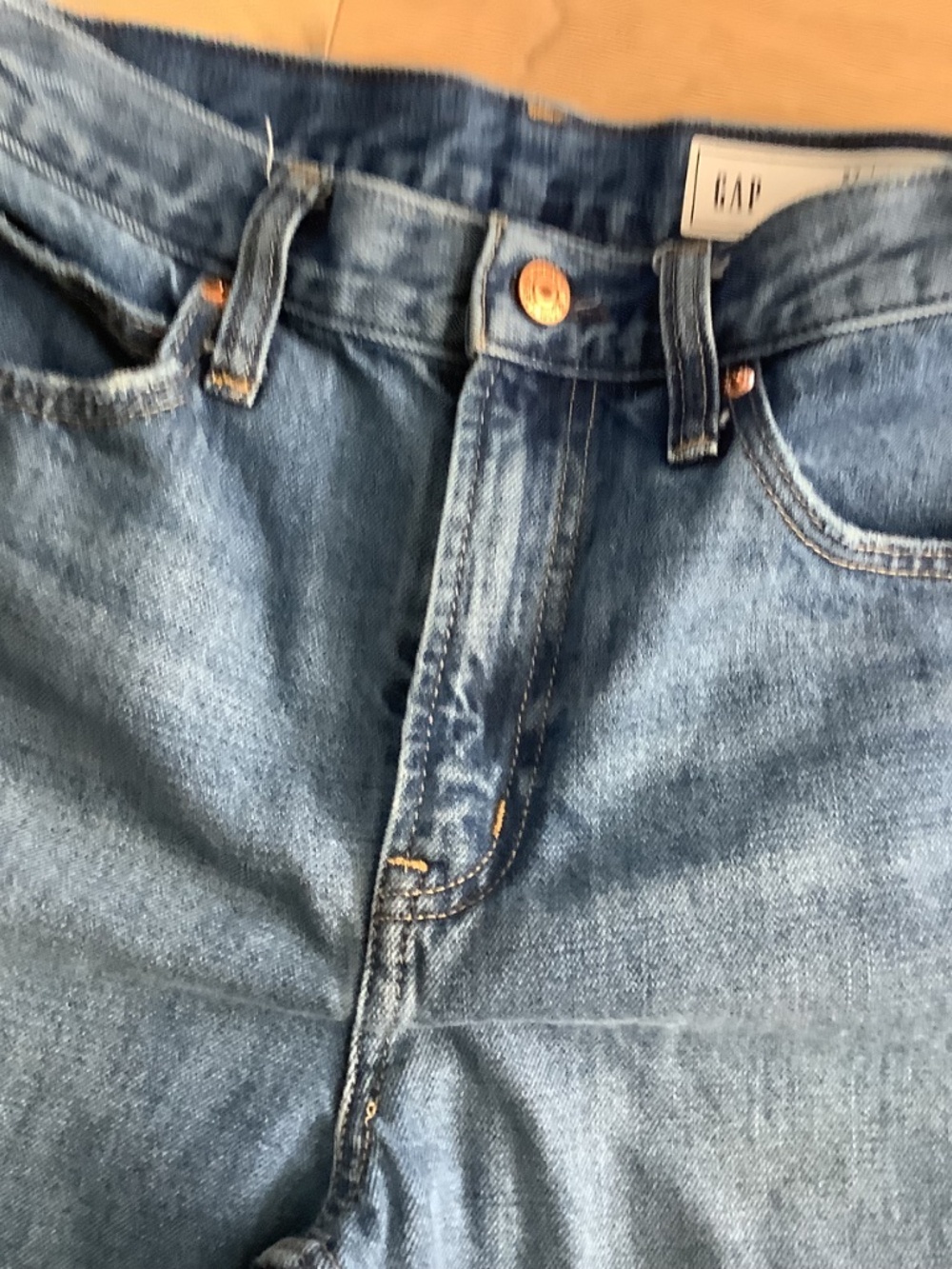 GAP barrel high rise jeans - Picture 8 of 8